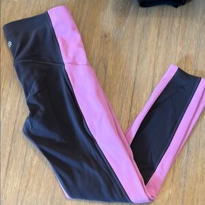 Athleta Pink and GRAY Leggings